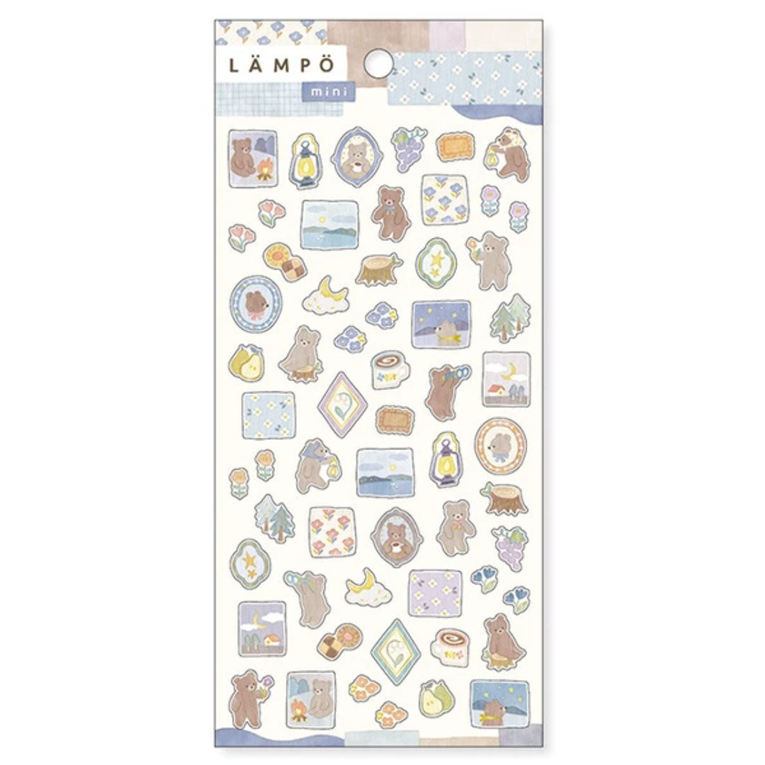 Mind Wave Lampo Mini Stickers Bear And Starry Sky