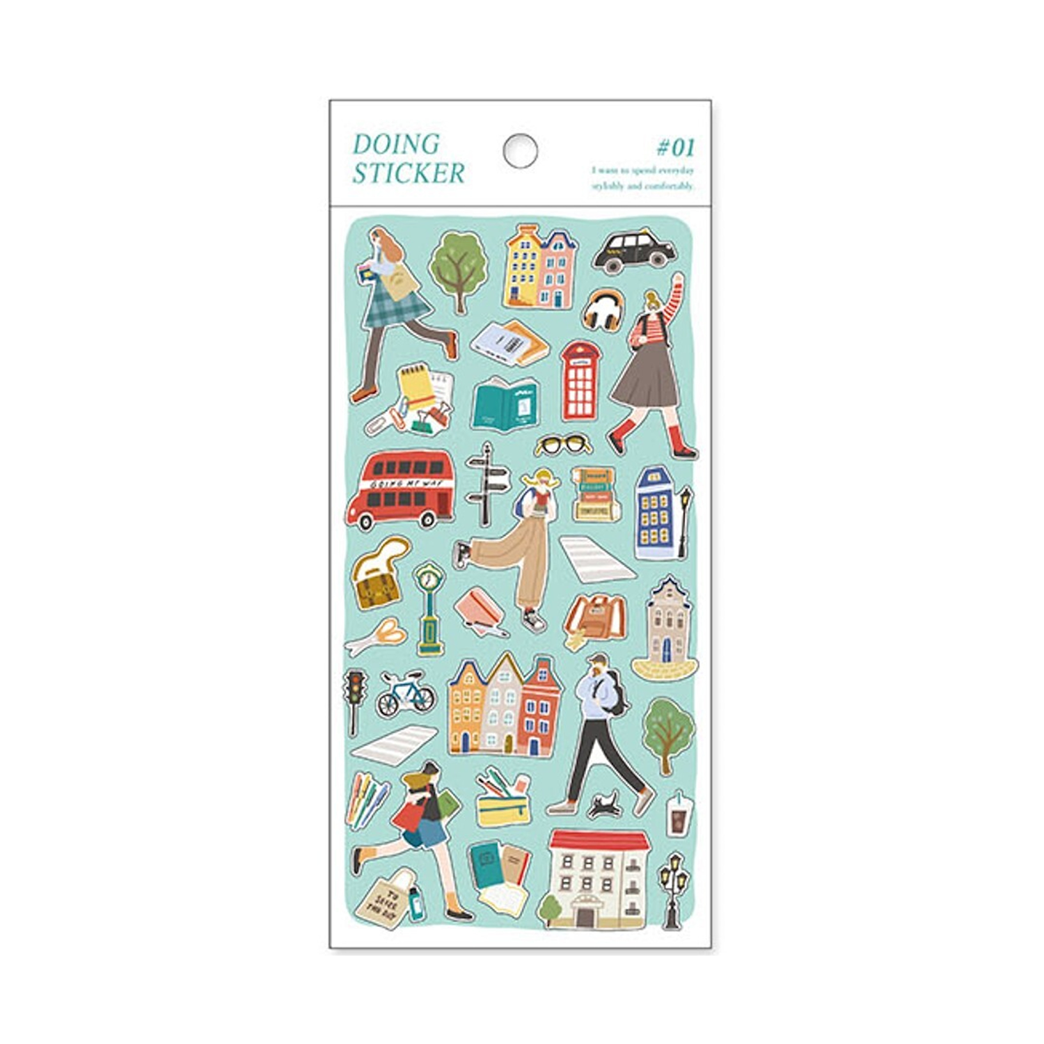 Mind Wave Stickers Doing Sticker #01 Study