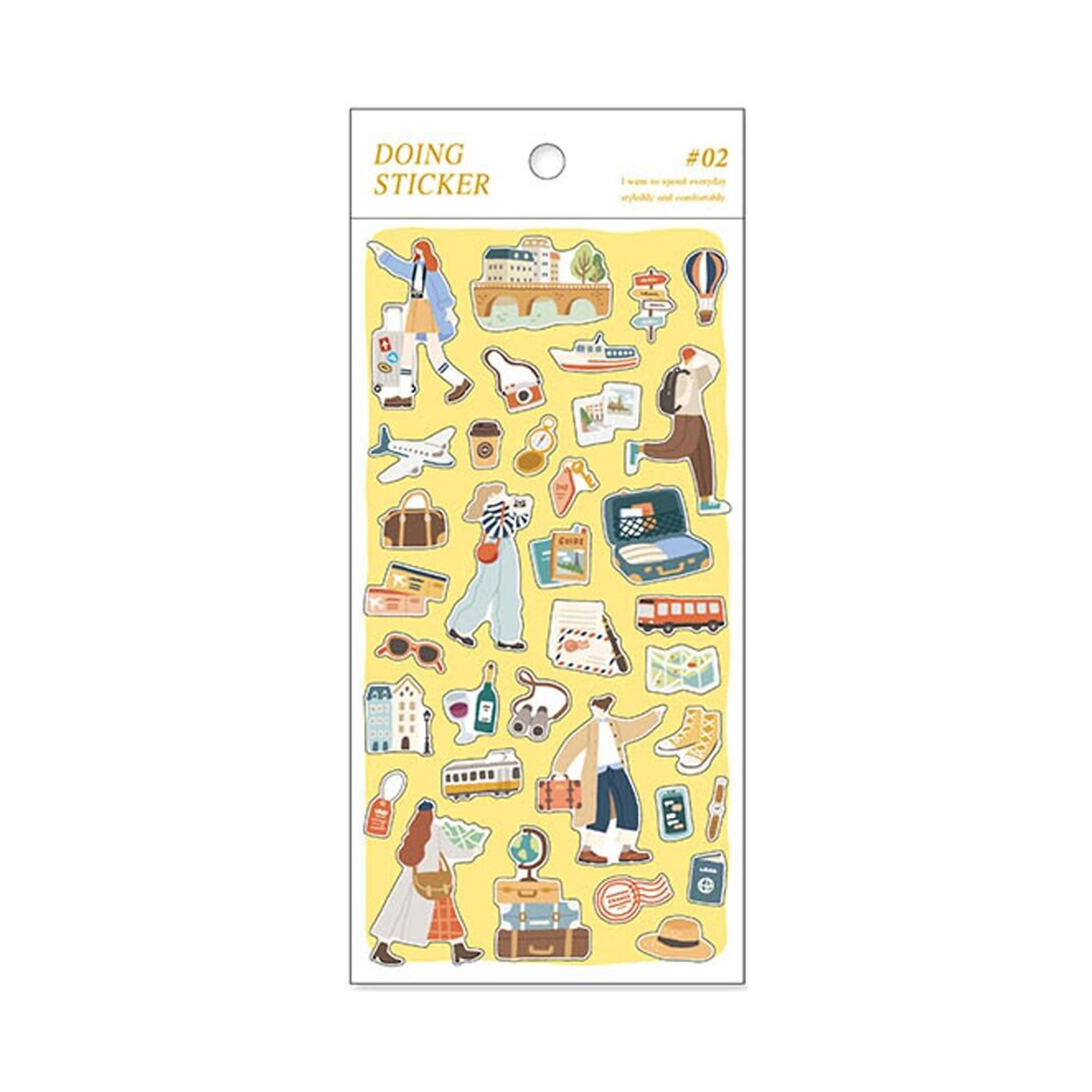 Mind Wave Stickers Doing Sticker #02 Travel