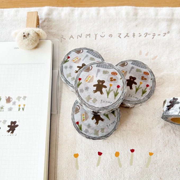 ranmyu Washi Tape Early Little Picnic