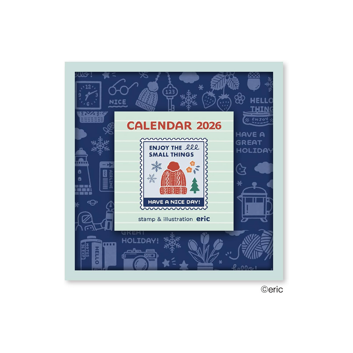 Eric Small Things Daily Calendar 2026 Color
