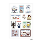 Eric Small Things Multi Stickers Tea Time