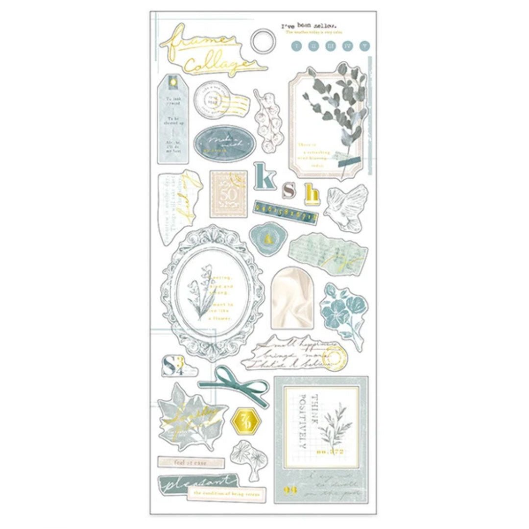 Mind Wave Stickers Green