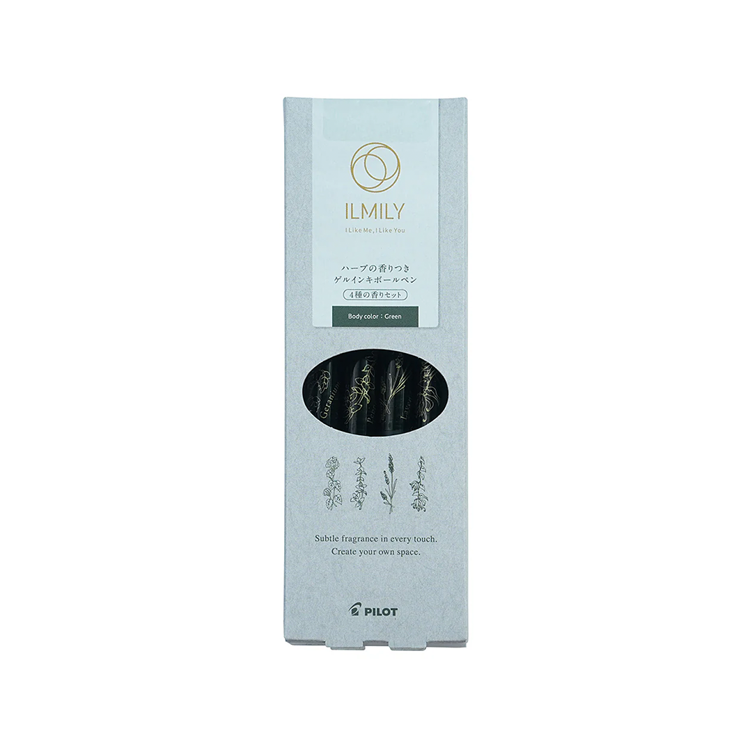 Pilot ILMILY Gel Ink Ballpoint Pen with Herbal Scent - Simple Paper 