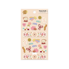 Grumpy Nook Deco Sticker Sheet Bunny Doodle