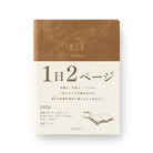 Midori Diary Hibino 2026 A6 Camel