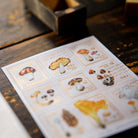 OURS Studio Stamp Stickers Mushroom Recipe