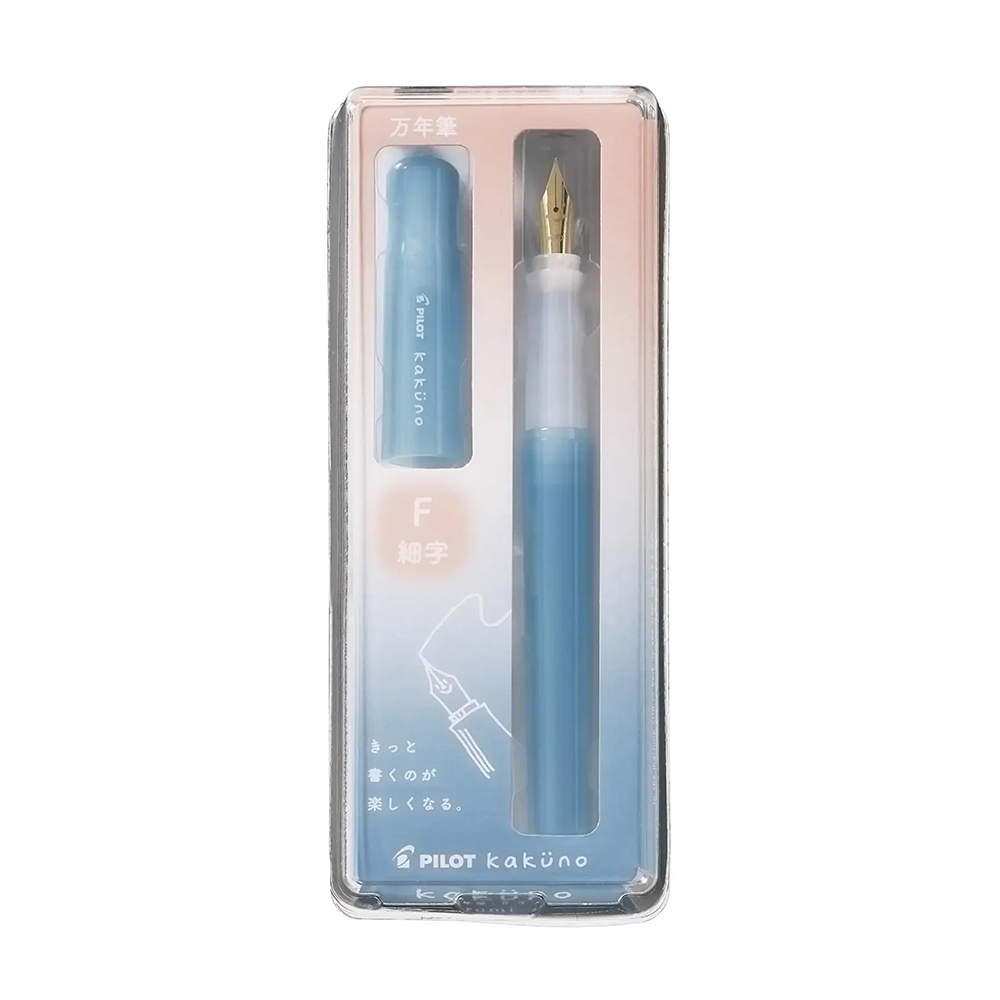 Pilot Kakuno Fountain Pen Madoromi Series Drowsy Light Blue