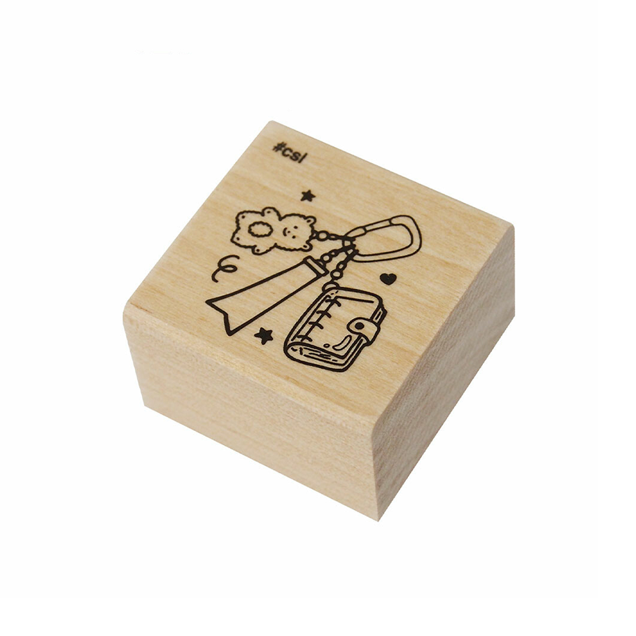 Kodomo No Kao Stamp Keychain