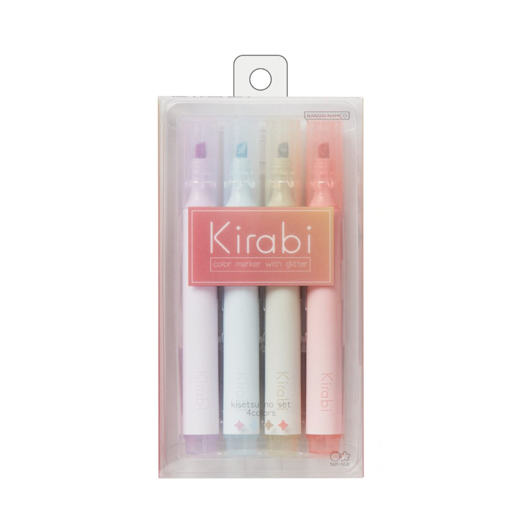 Sun-Star Kirabi Glitter Markers Season Set