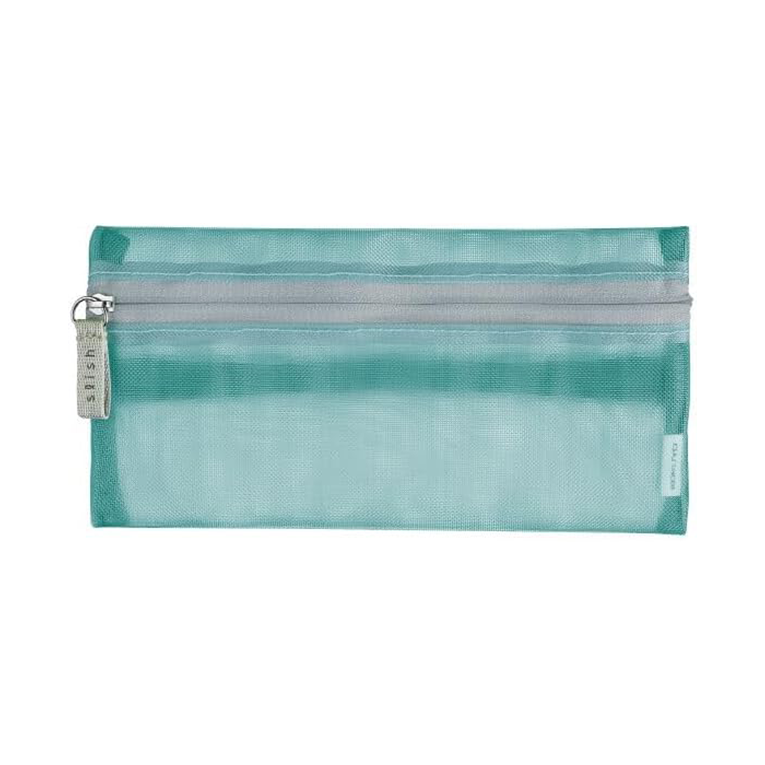 Kokuyo Mesh Pencil Case Slish Emerald Green