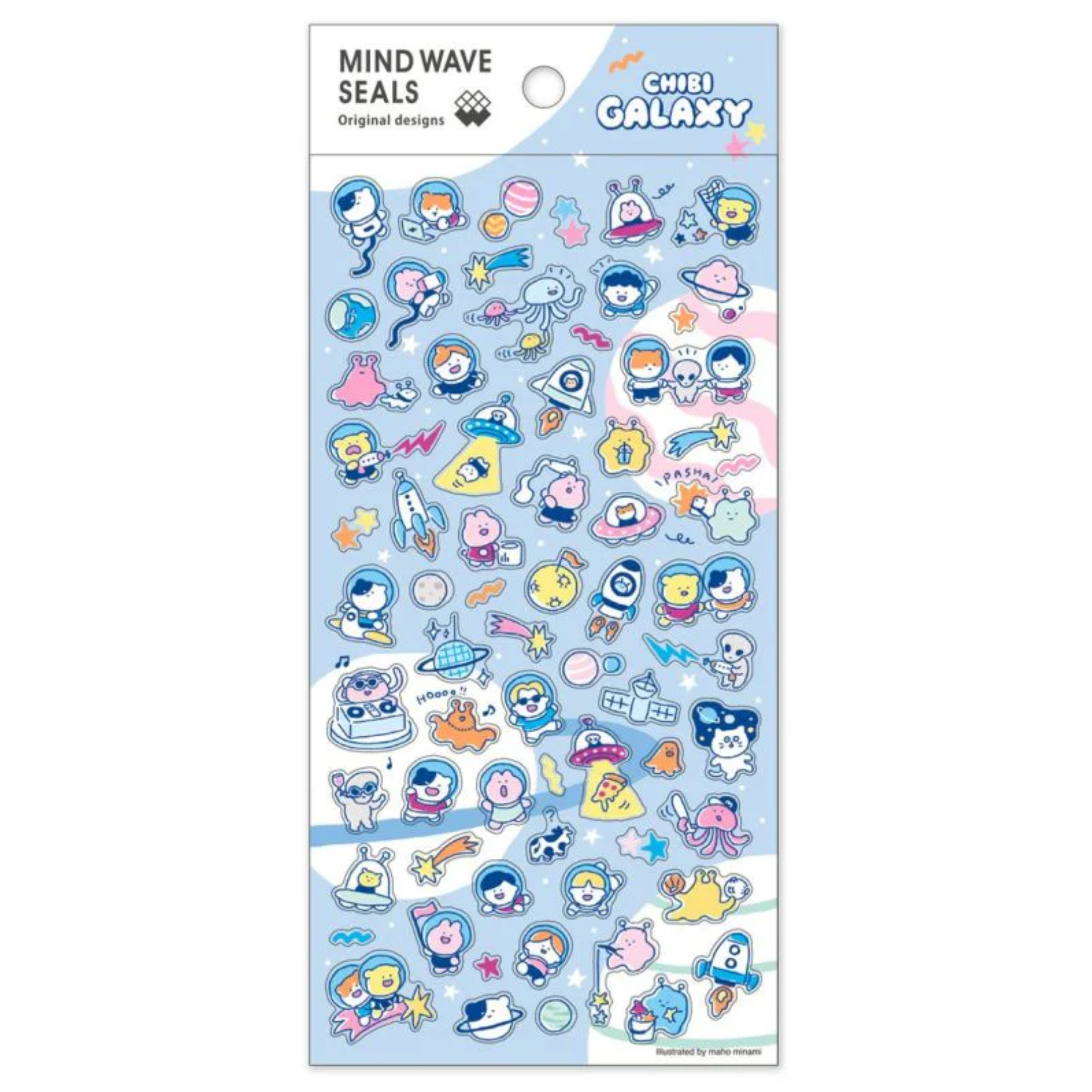 Mind Wave Stickers Original Designs Chibi Galaxy