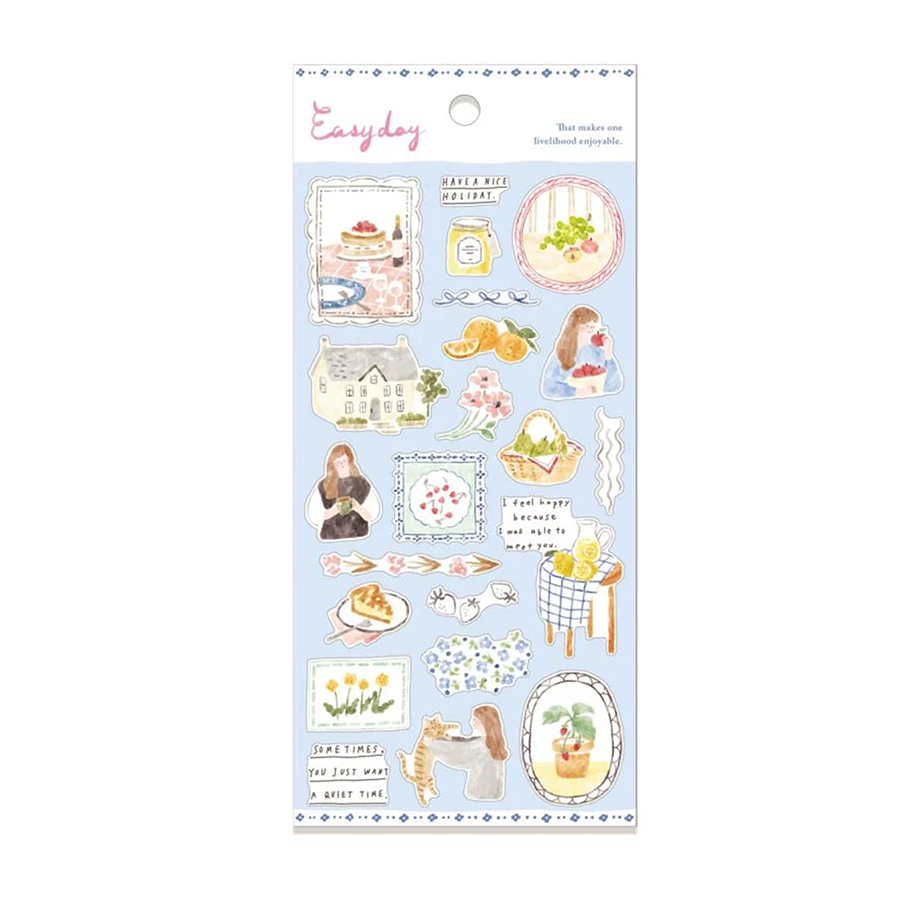 Mind Wave Easy Day Stickers Fruit