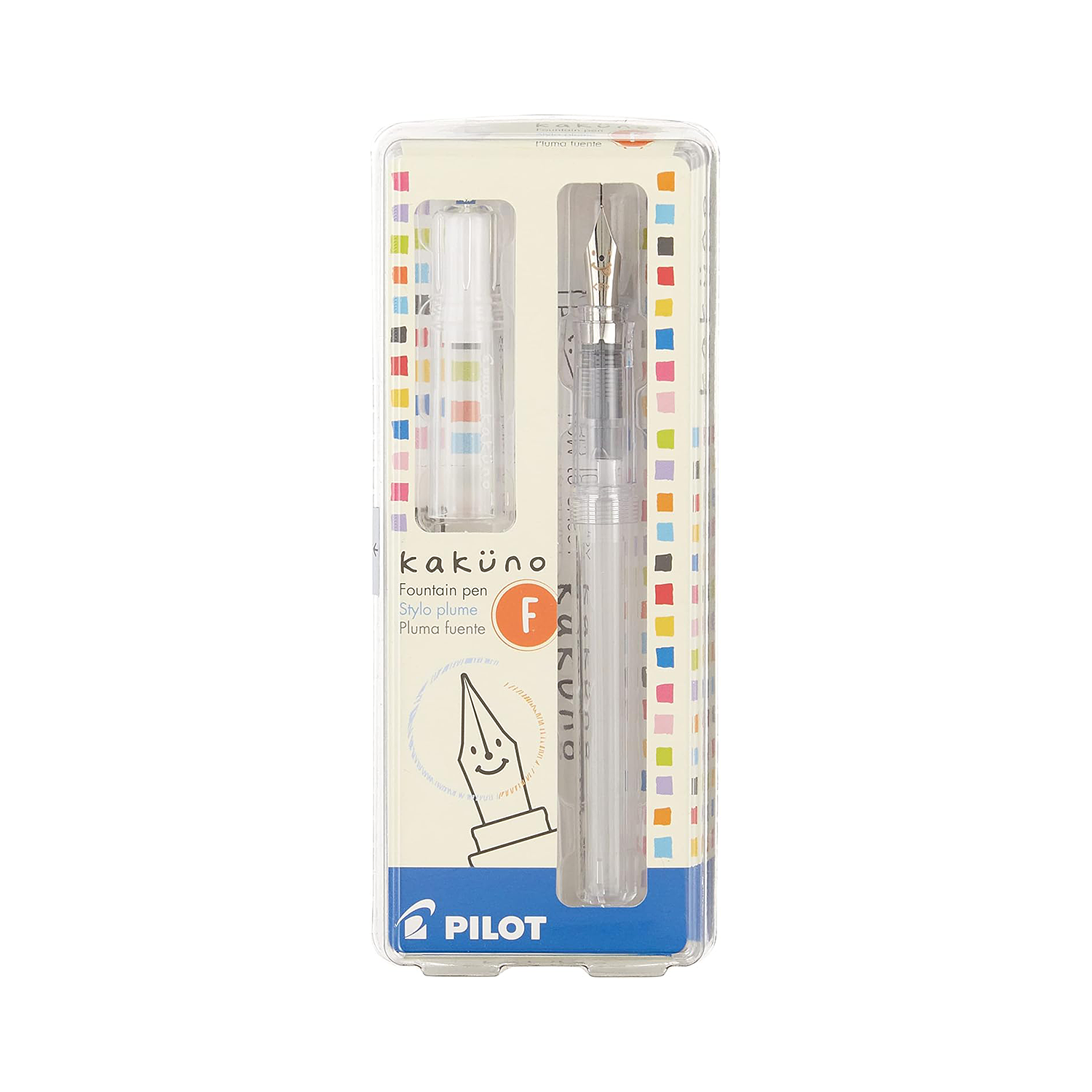 Pilot Kakuno Fountain Pen Clear