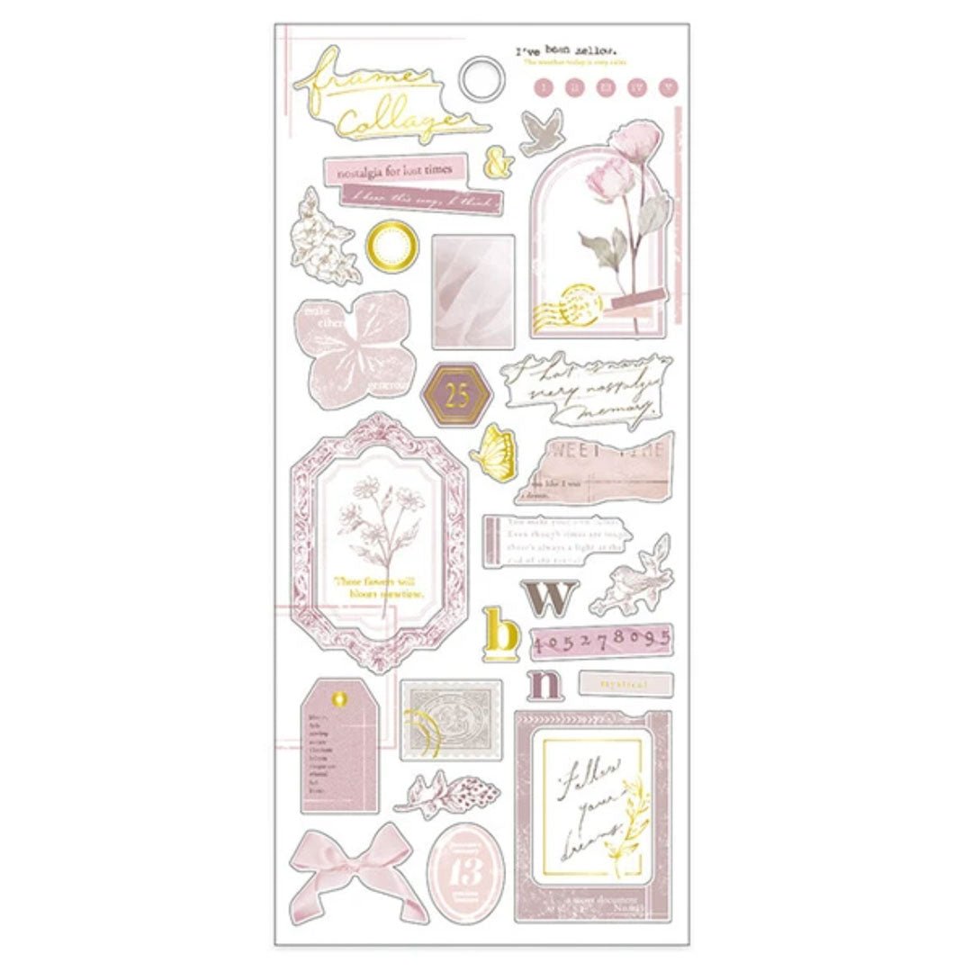 Mind Wave Stickers Pink