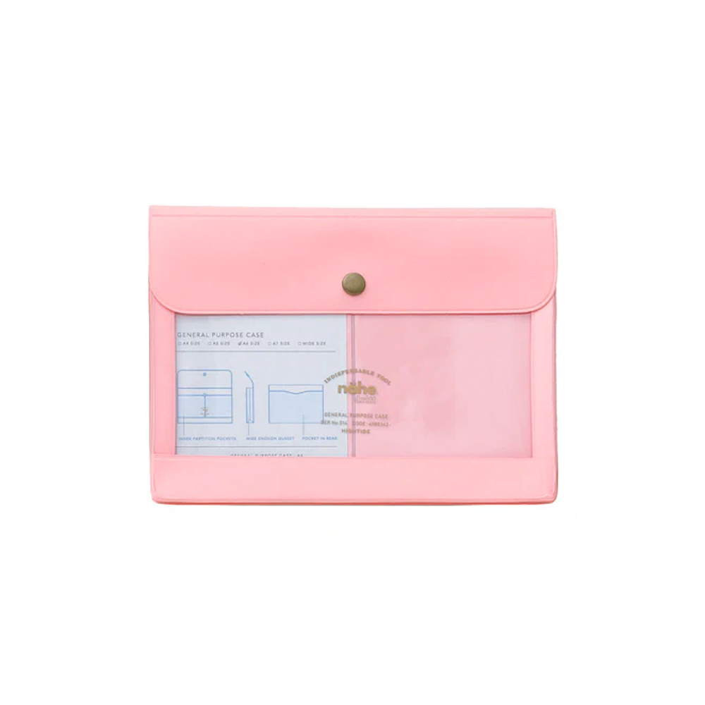 Hightide | Nahe General Purpose Case A6 | Pink - Simple Paper 