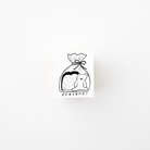 ranmyu Rubber Stamp Bear And Bread Gift