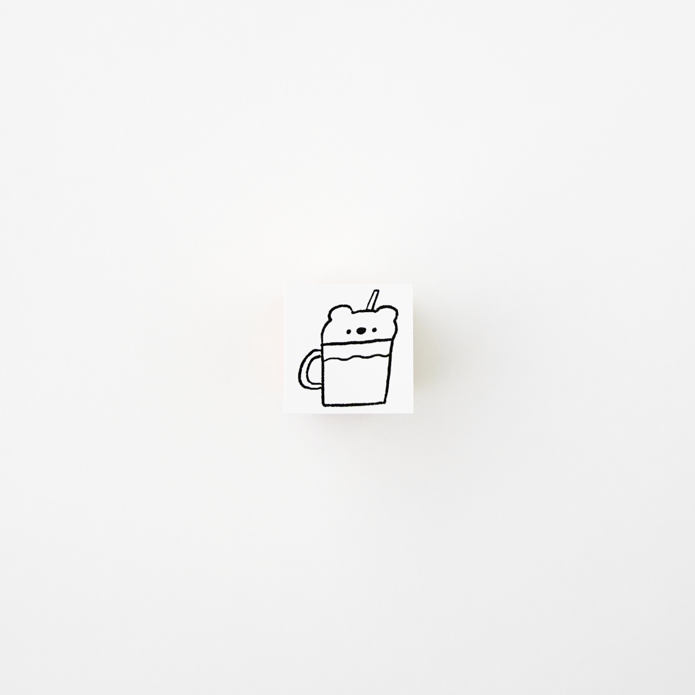 ranmyu Rubber Stamp Bear Mug