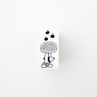 ranmyu Rubber Stamp Bear Carrying Apple Pie