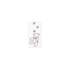 ranmyu Rubber Stamp Bear And Bows