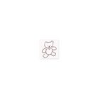ranmyu Rubber Stamp Bear With Pretty Collar
