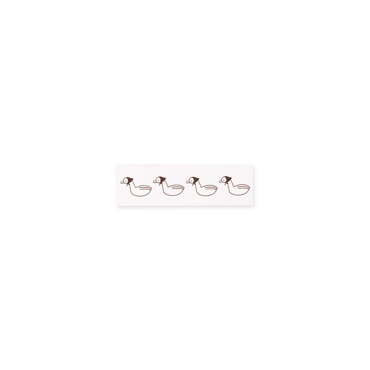 ranmyu Rubber Stamp Duckling Line