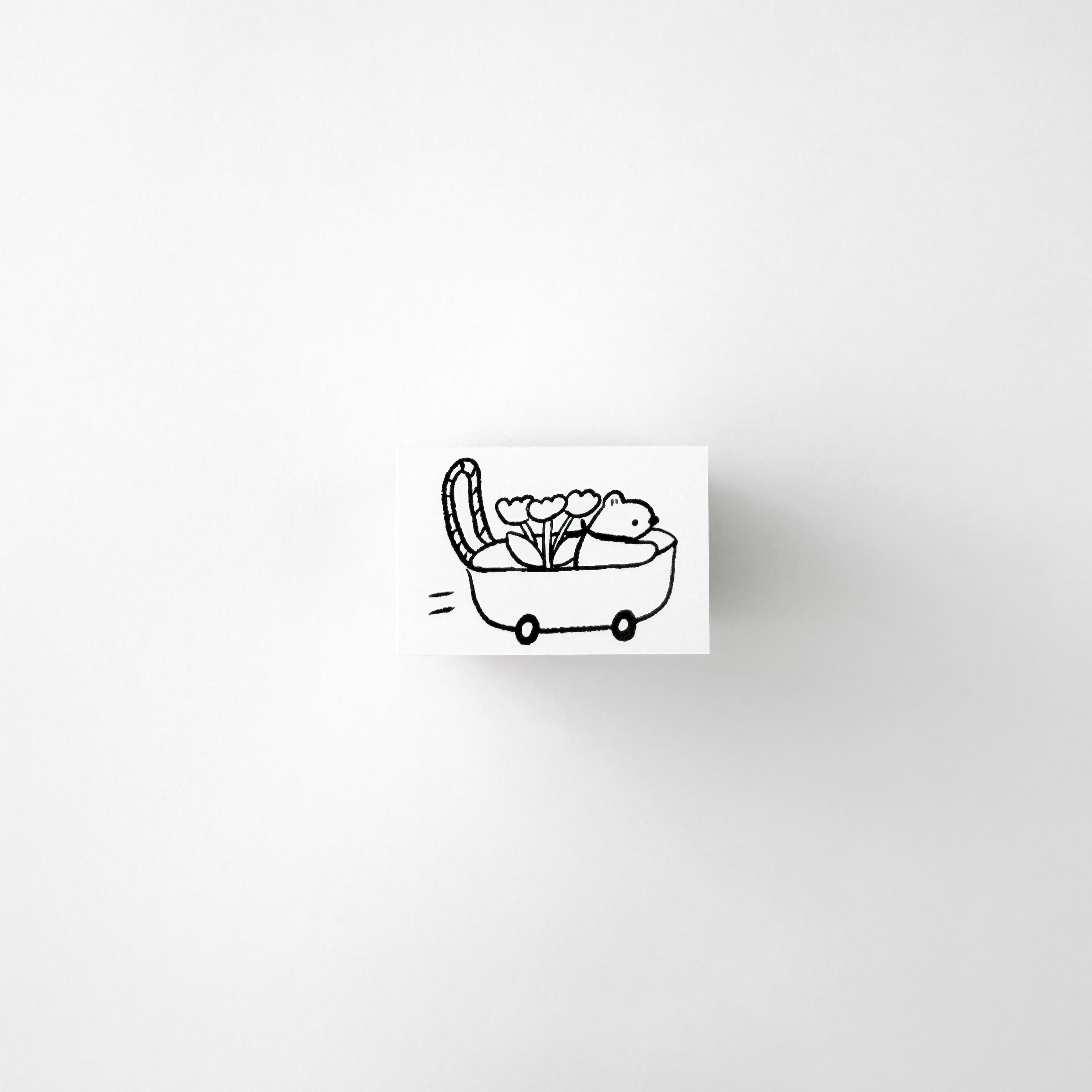 ranmyu Rubber Stamp Flower Delivery