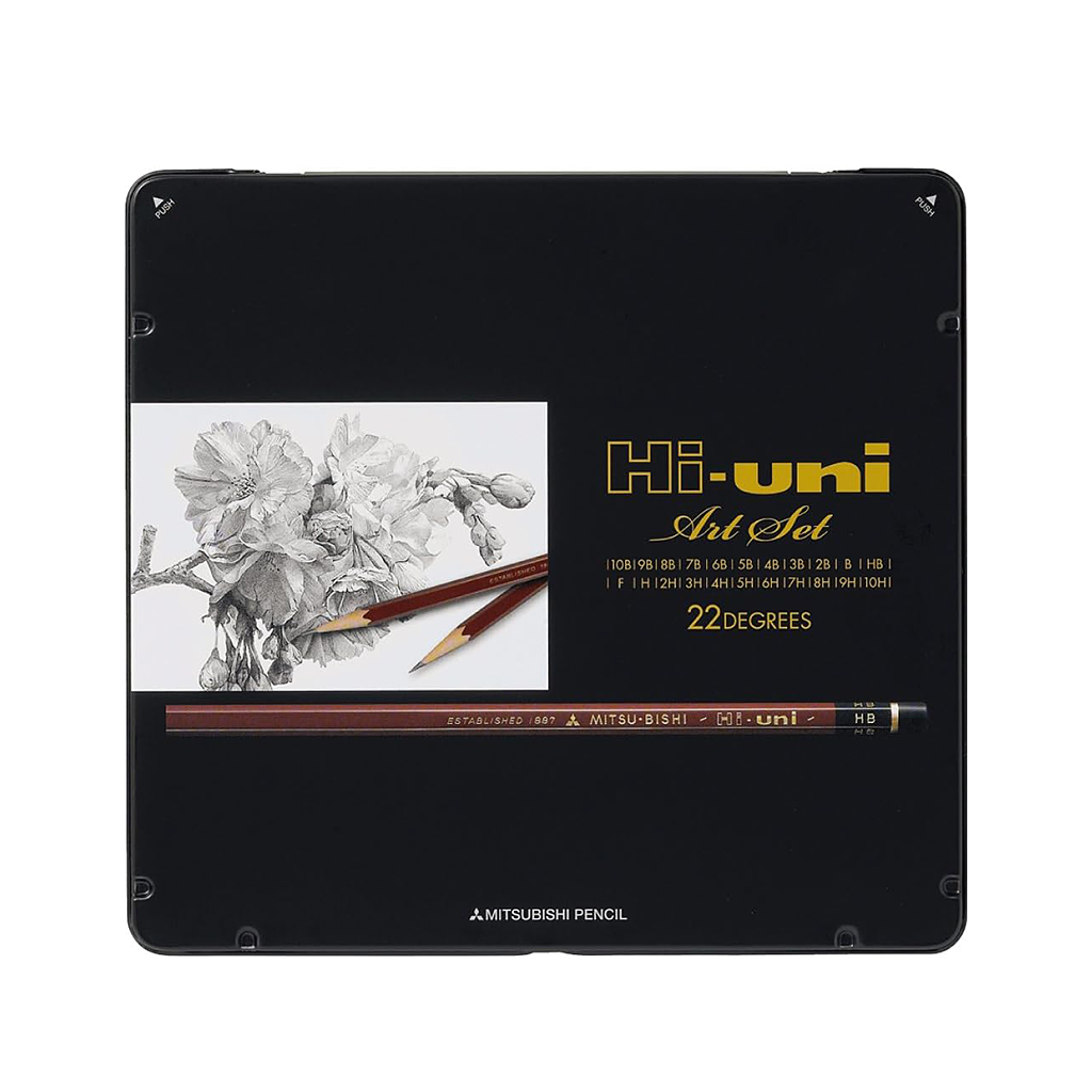 Mitsubishi Pencil Hi- Uni Art Set - Simple Paper 