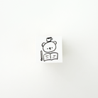 ranmyu Rubber Stamp Writing Bear