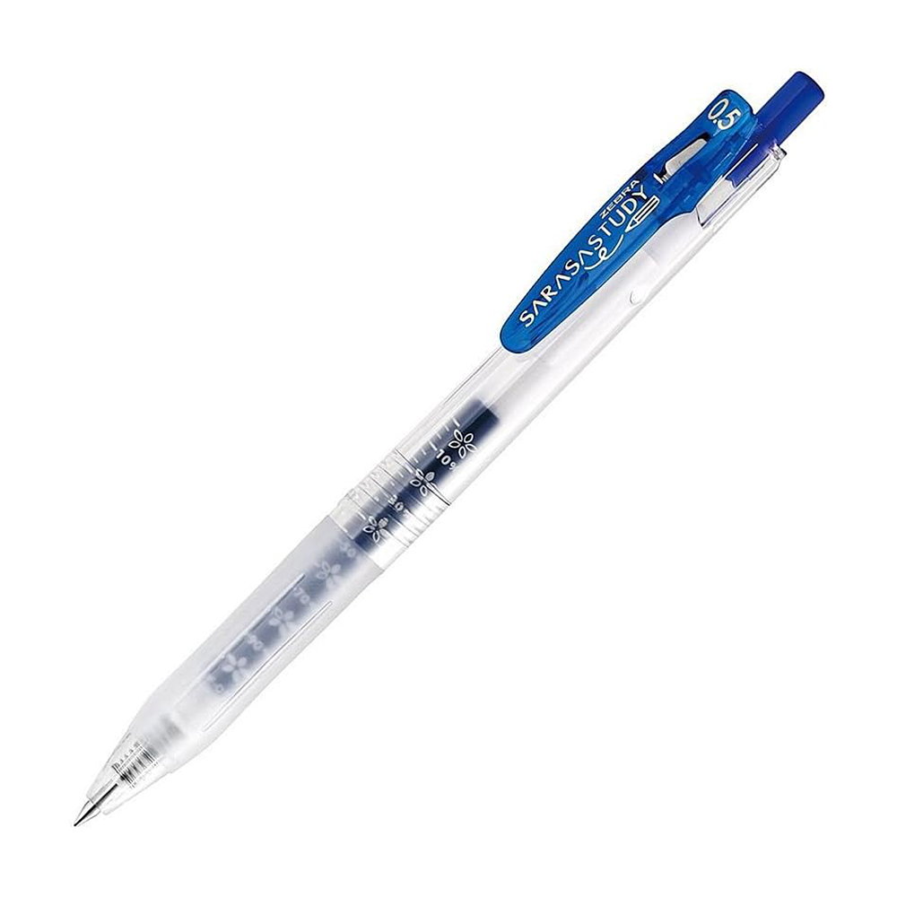 Zebra Sarasa Study Gel Pen Blue Ink