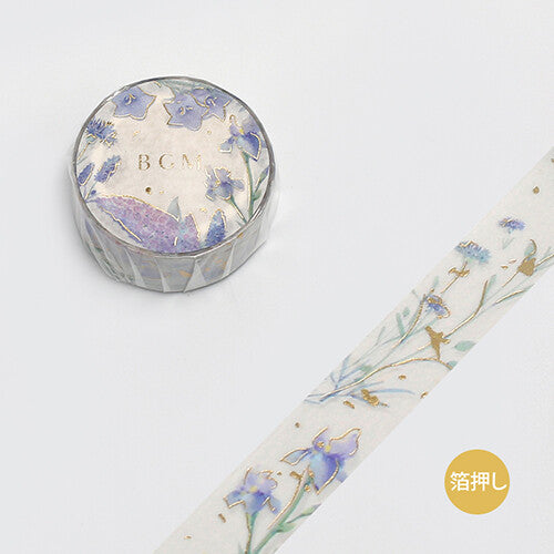 BGM Washi Tape | Garden Lavender - Simple Paper 